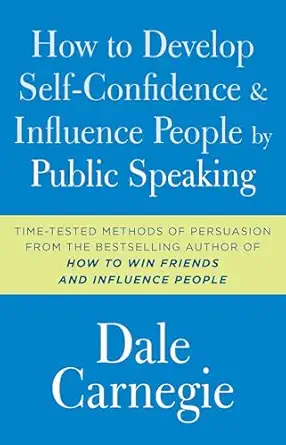 How to Develop Self-Confidence and Influence People by Public Speaking cover